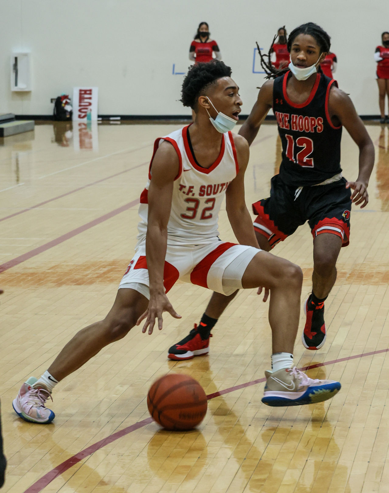 Eisenhower at TF South Boys Basketball